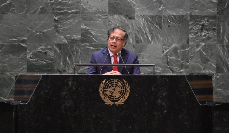 Gustavo Petro reitera en Naciones Unidas su propuesta de canje de deuda por acción climática
