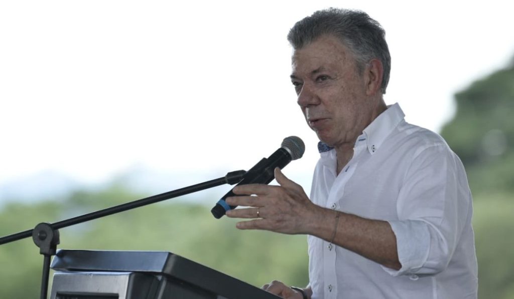 Juan Manuel Santos expresidente de Colombia 
