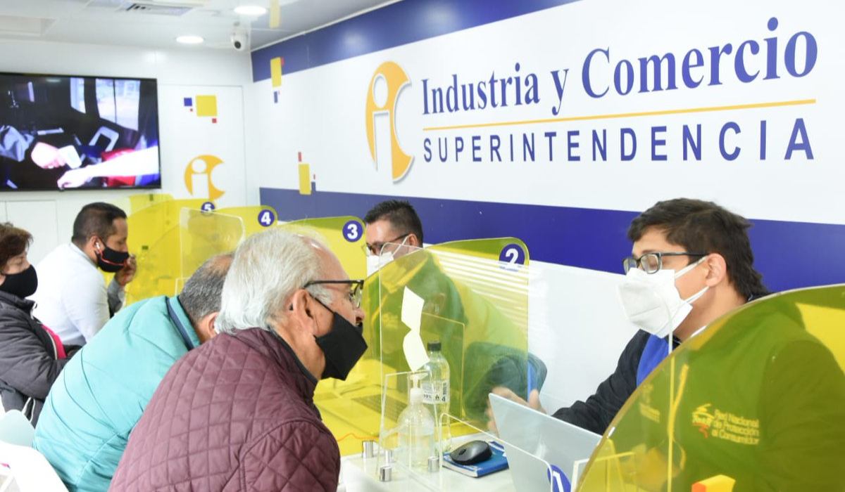 Oficina de atención de la Superintendencia de Industria y Comercio (SIC) de Colombia