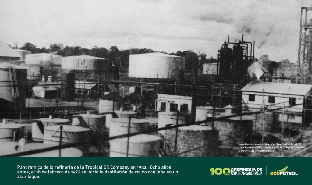 Tropical Oil Company manejaba al sector en Colombia antes de Ecopetrol 