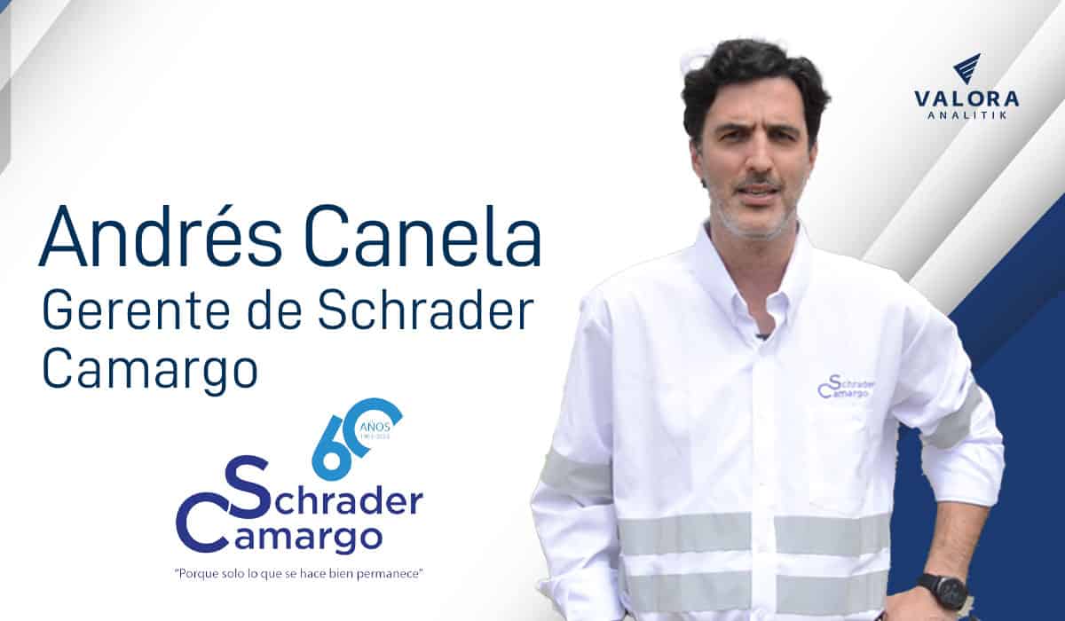 Andrés Canela, gerente de Schrader Camargo