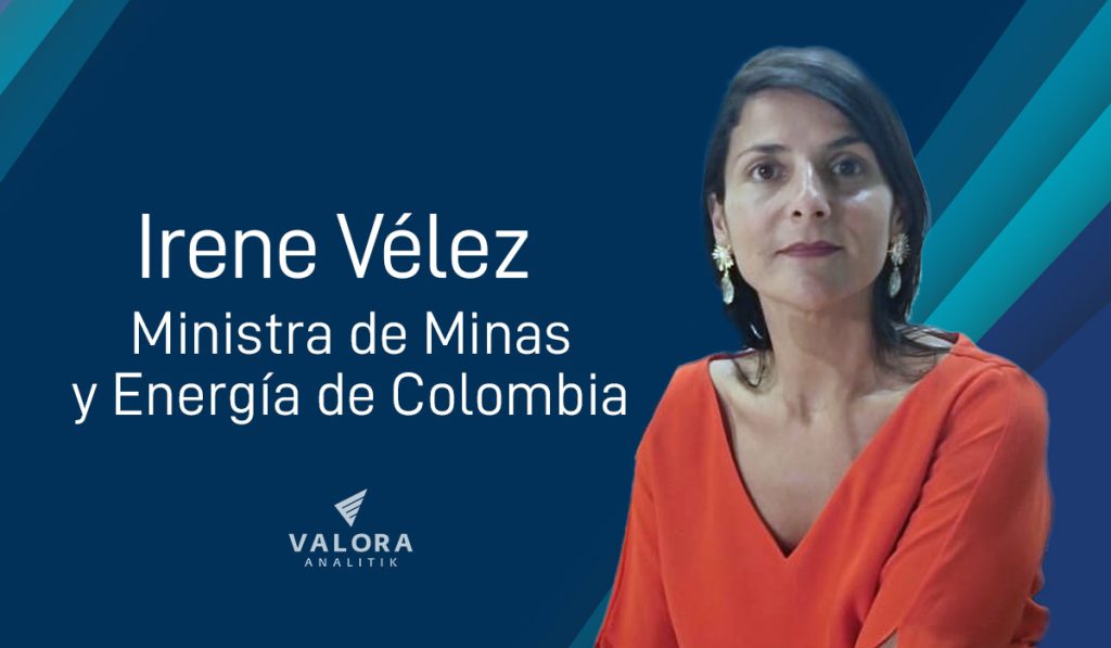 Irene Vélez, ministra de Minas y Energía de Colombia, habla de la situación del petróleo