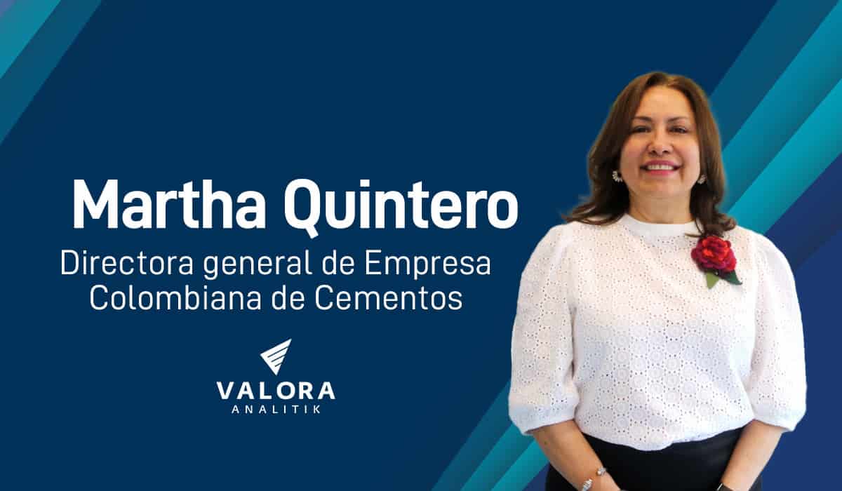 Martha Quintero, directora general de Empresa Colombiana de Cementos