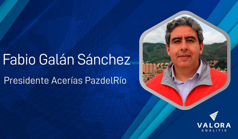 Acerías PazdelRío confirma a Fabio Galán Sánchez como nuevo presidente