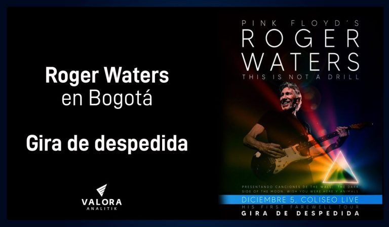 Viene Roger Waters a Bogotá, esta es la fecha de la preventa de boletas y costos