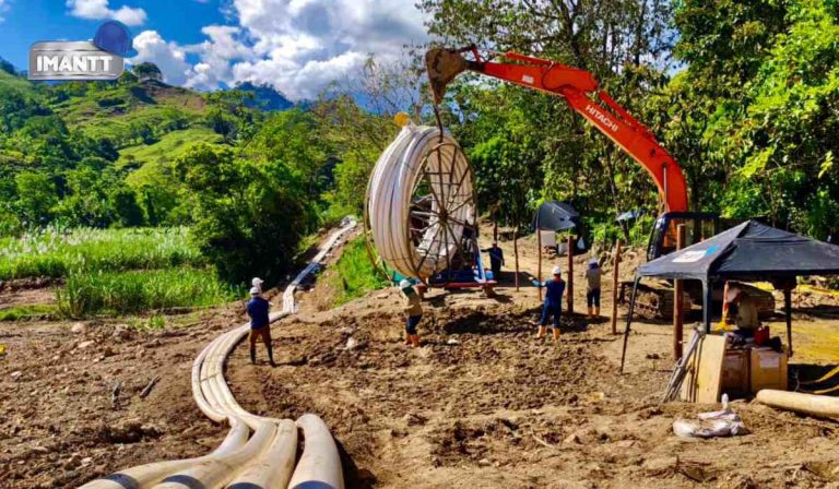 Esta es la tubería flexible que ayudará a solucionar emergencia de gas en suroccidente de Colombia
