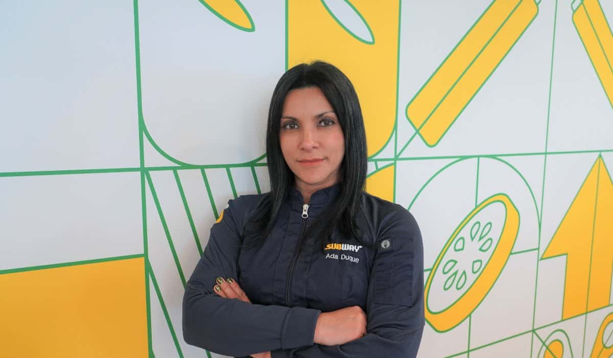 Ada Duque, nueva Directora Culinaria y de Innovación para Subway Latinoamérica. Foto: suministrada.