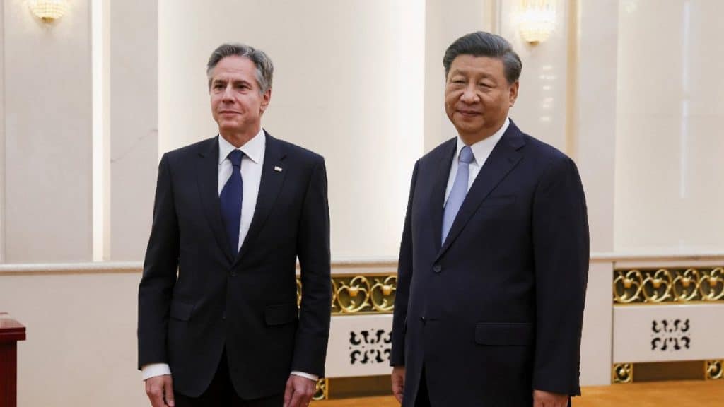 Antony Blinken y Xi Jinping hablan de las relaciones entre China y Estados Unidos