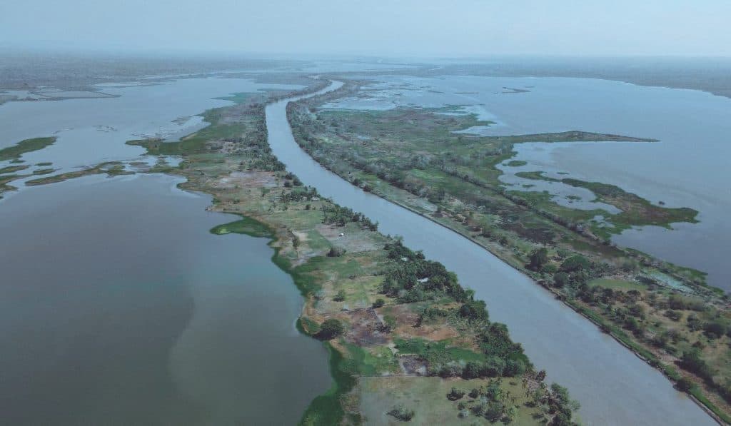 Así se ve el Canal del Dique en Colombia, que tendrá una concesión para recuperar sus ecosistemas.