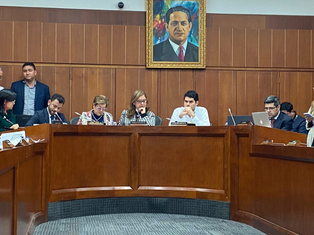 Comisión Séptima del Senado de la República con primer debate de reforma pensional. Foto: Valora Analitik.