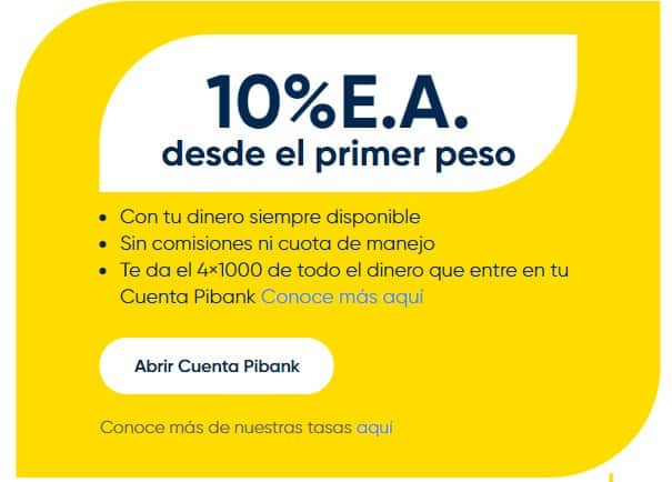 Cuenta Pibank de Pichincha
