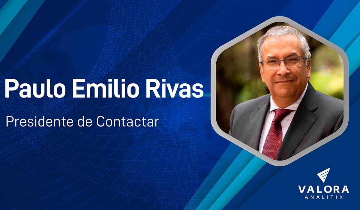 El presidente de Contactar, Paulo Emilio Rivas