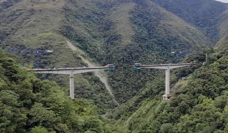 Puente Chirajara en vía Bogotá – Villavicencio se entregará en octubre