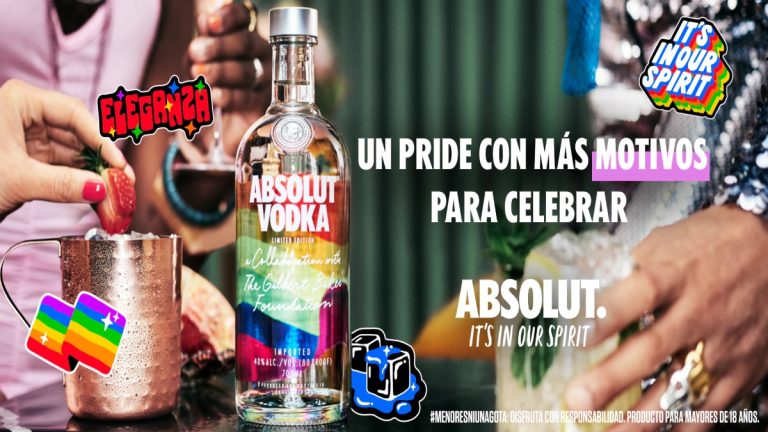 Absolut Vodka y KUPA se unen para lanzar la colección ‘Pride’ en honor al mes del orgullo