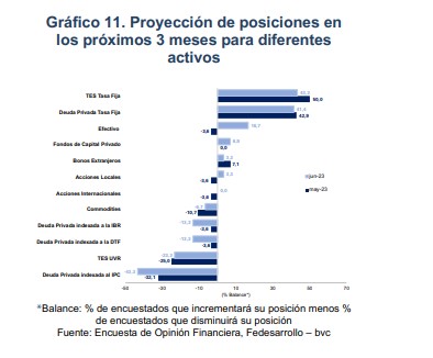 Estos son los intereses para invertir en junio. Foto: Fedesarrollo y BVC