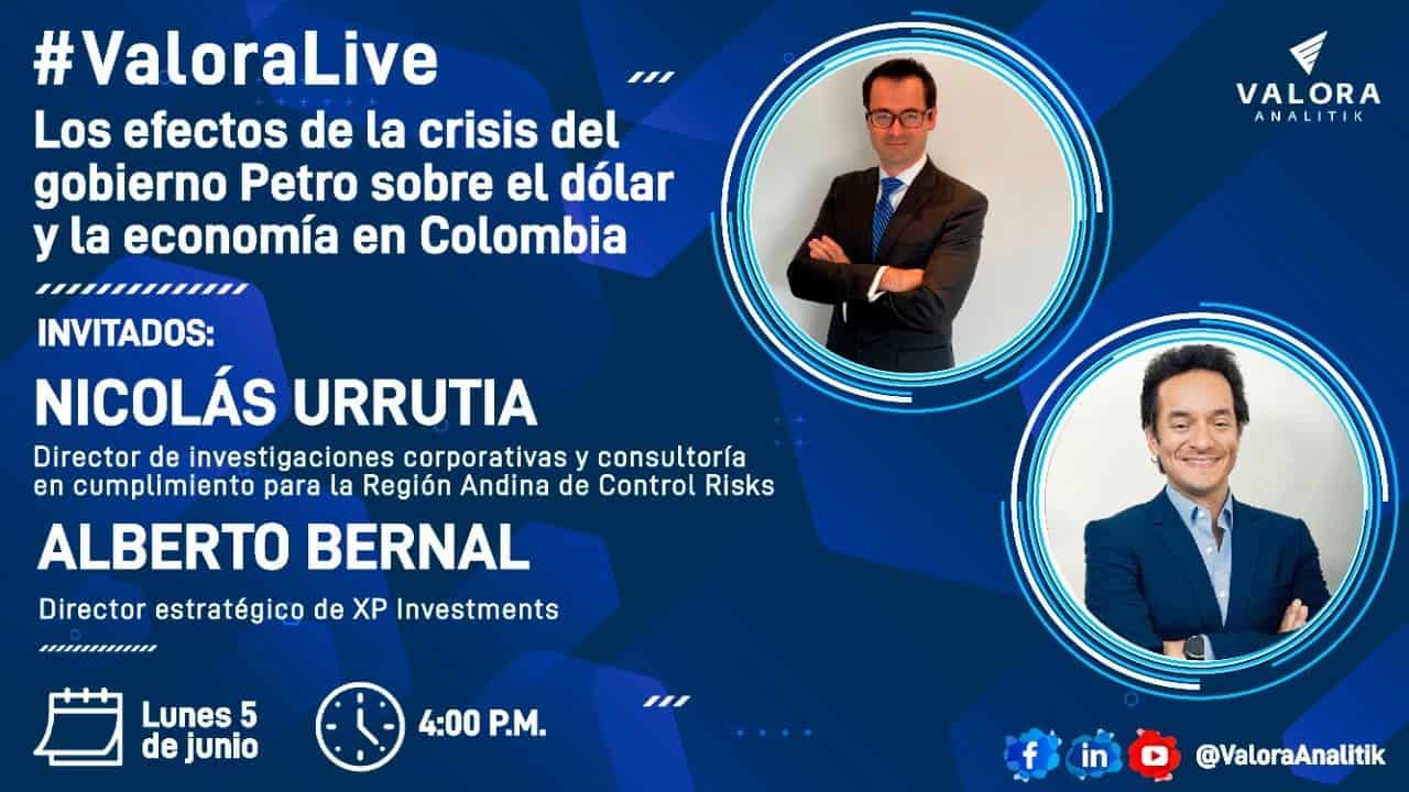 Nicolás Urrutia, de Control Risks y Alberto Bernal, de XP