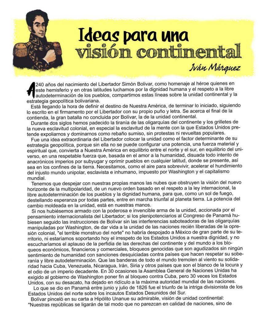 Carta de Iván Márquez