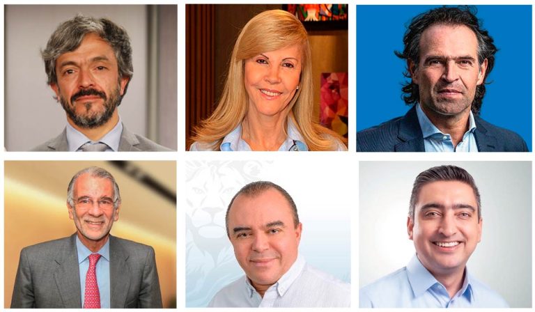 Estos son algunos de los candidatos oficiales a las elecciones Colombia 2023