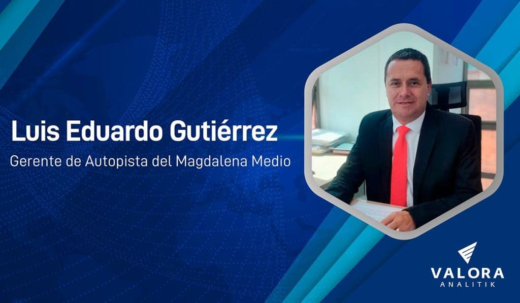 Luis Eduardo Gutiérrez de la concesión Autopistas Magdalena Medio