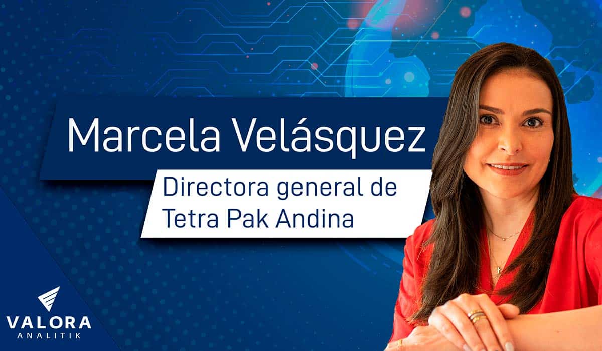 Marcela Velásquez, directora general de Tetra Pak Andina