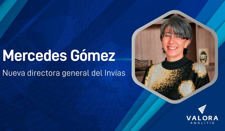Mercedes Gómez, nueva directora del Invías en Colombia