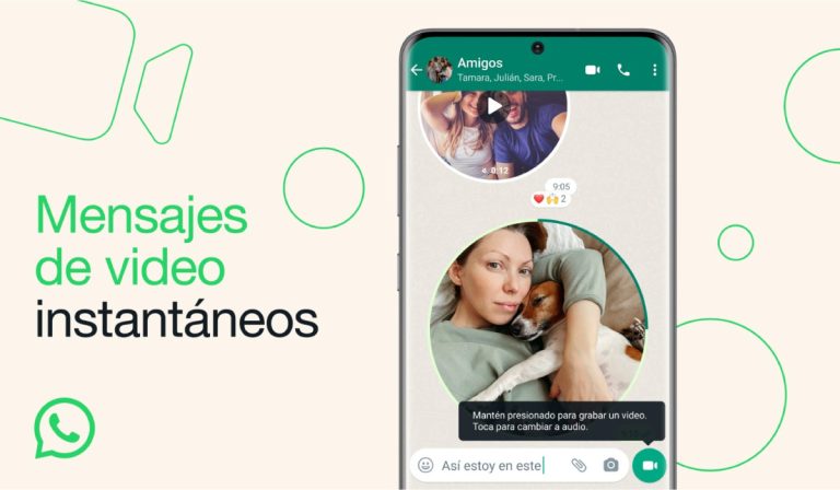 WhatsApp brinda mensajes por videos instantáneos, aprenda cómo funcionan