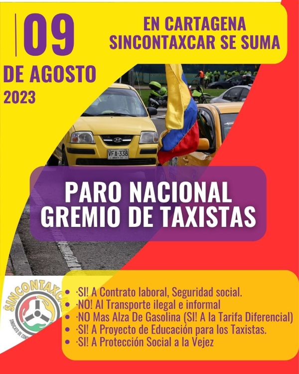 Paro taxis - Cartagena