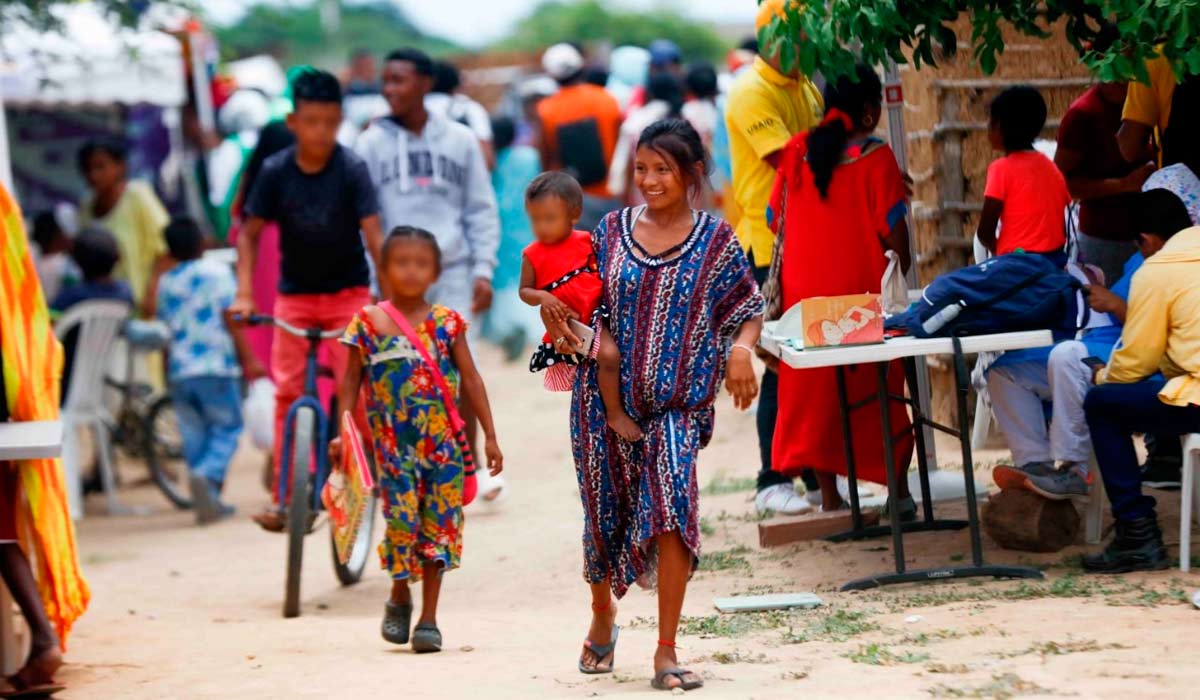 Comunidades Wayuú en Colombia