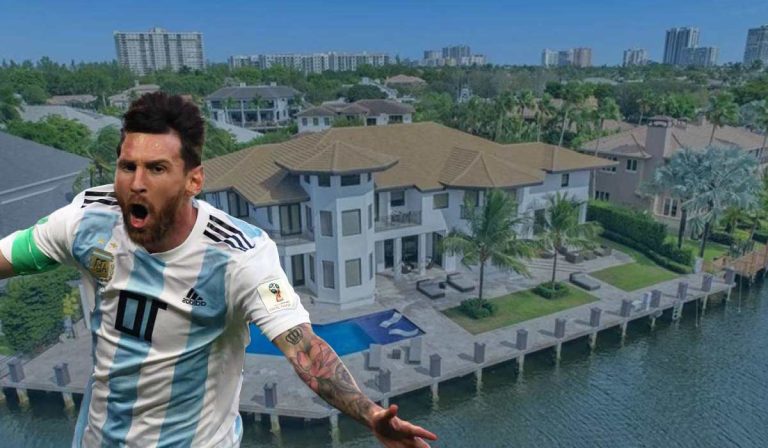 Mansión de Lionel Messi en Estados Unidos alcanza para comprar 31 casas en Bogotá