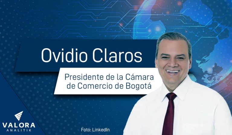 Ahora | Ovidio Claros es el nuevo presidente de la Cámara de Comercio de Bogotá