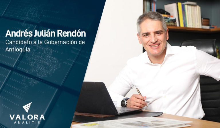 “Daremos confianza a los empresarios”: Andrés Julián Rendón, candidato a la Gobernación de Antioquia