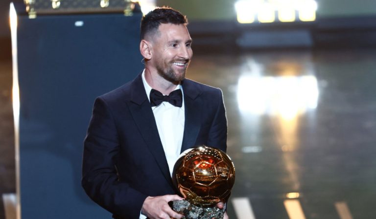 Lionel Messi, ganador del Balón de Oro por octava vez