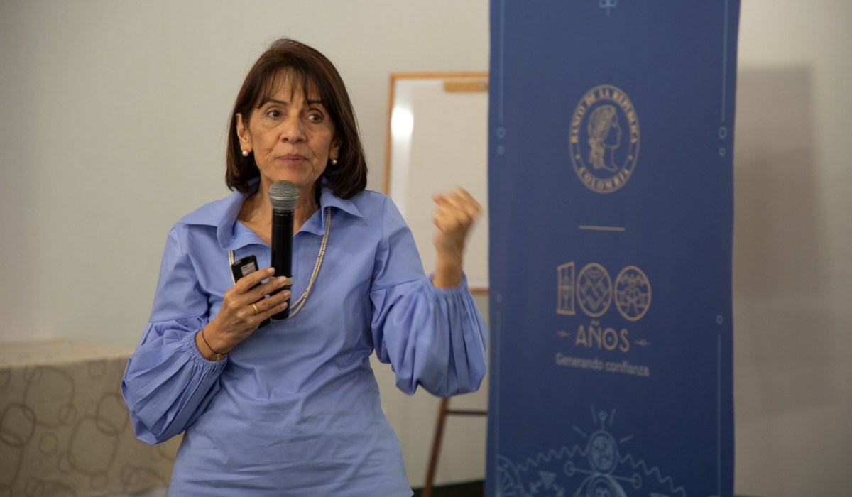 Olga Lucía Acosta, codirectora del Banco de la República