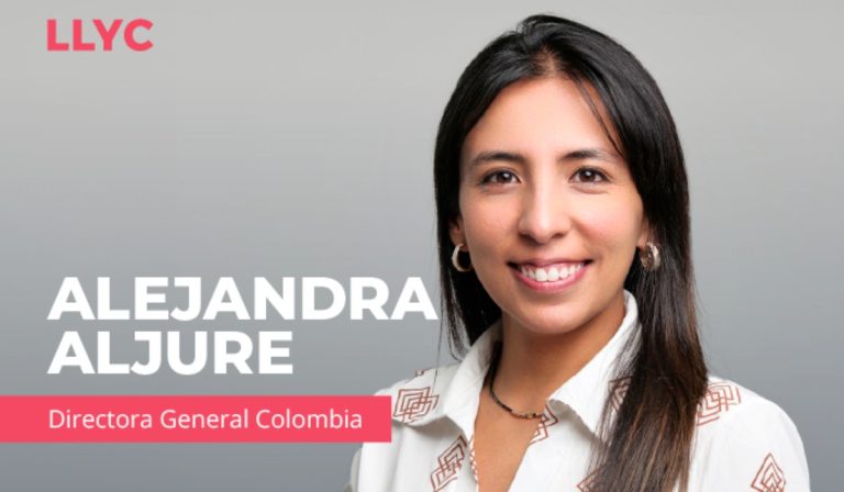 Alejandra Aljure es la nueva directora general de LLYC en Colombia