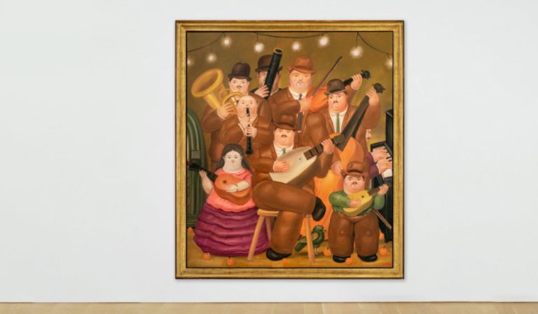 Los Músicos, obra de Fernando Botero, se subastó logrando millonario récord