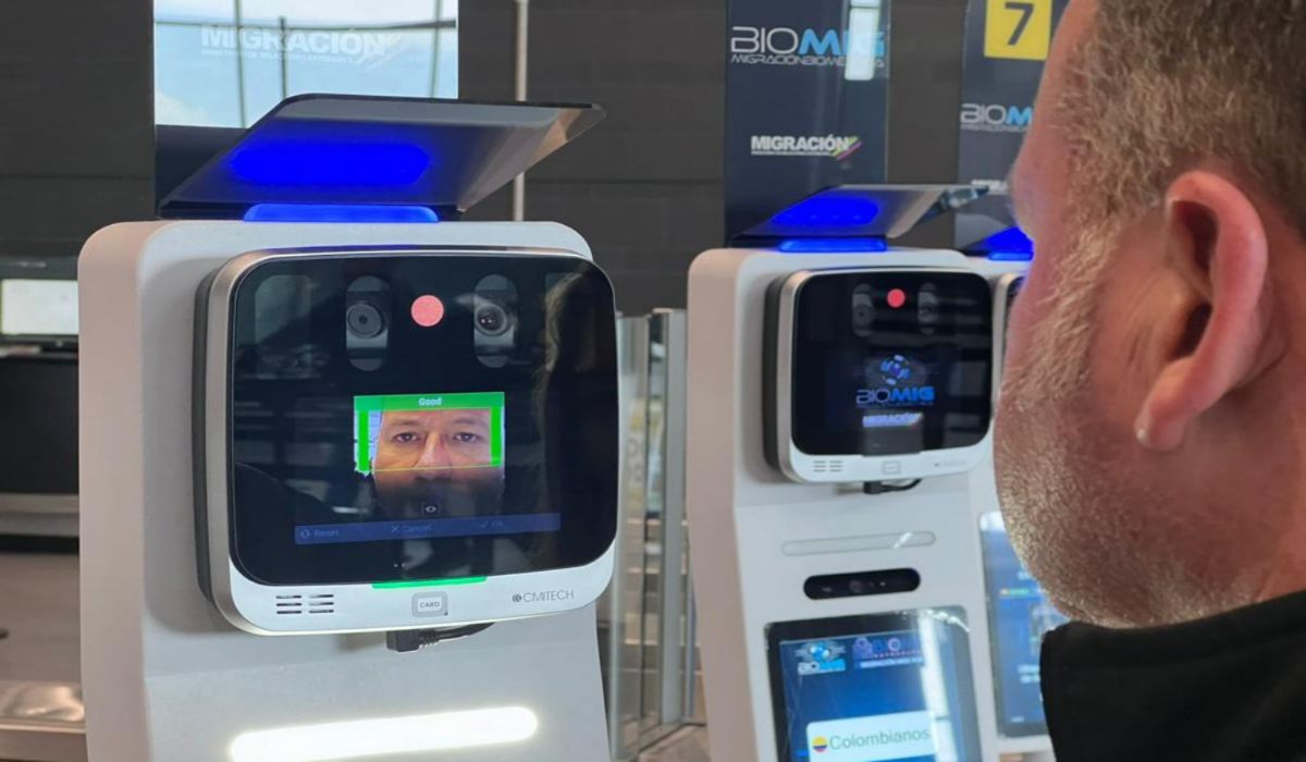 Identificación biométrica en aeropuertos de Colombia