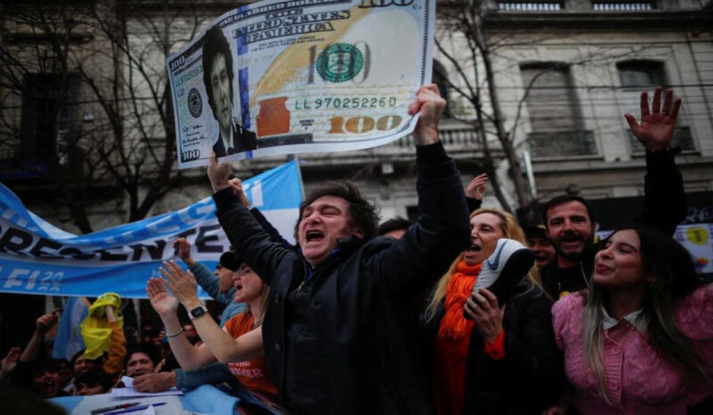 Javier Milei, nuevo presidente de Argentina/Imagen: CNN