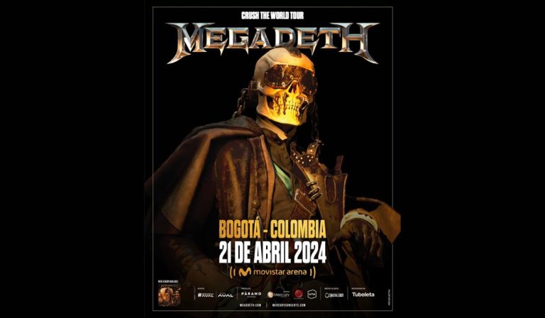 Megadeth en Bogotá: las boletas en preventa están disponibles desde $169.000