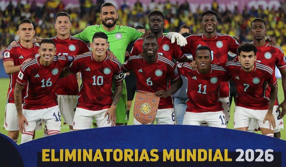 Selección Colombia y los jugadores más jóvenes.