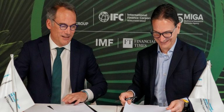 En la COP28, Bancolombia firmó acuerdo con IFC para nuevas inversiones sostenibles