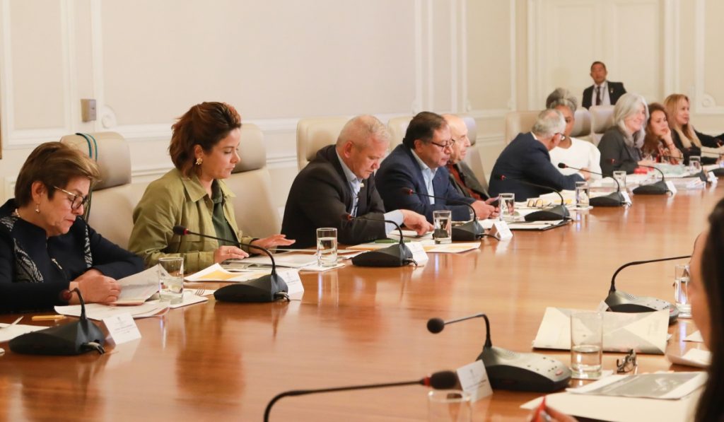Gabinete ministerial del presidente Gustavo Petro. 