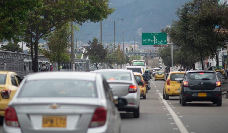 Por cambios a pico y placa en Bogotá estos vehículos no circularán 5 días esta semana