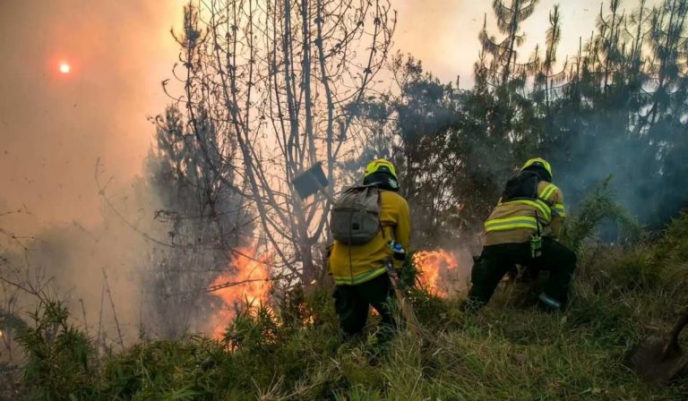 Incendios en cerros de Bogotá por ahora no representan riesgo para antenas