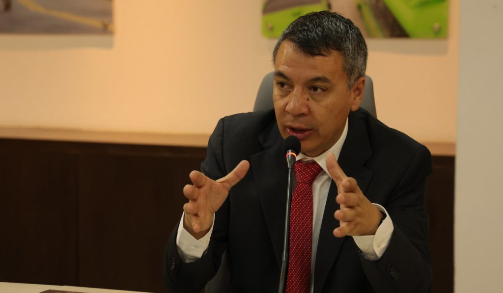 William Camargo, ministro de Transporte de Colombia