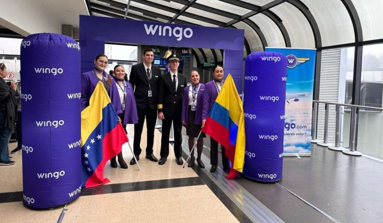 Wingo inauguró su nueva ruta entre Medellín y Caracas