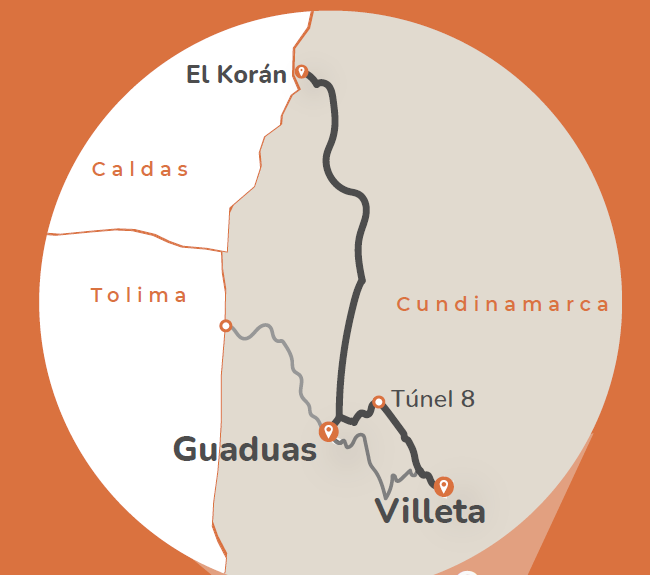 Vía Villeta Guaduas