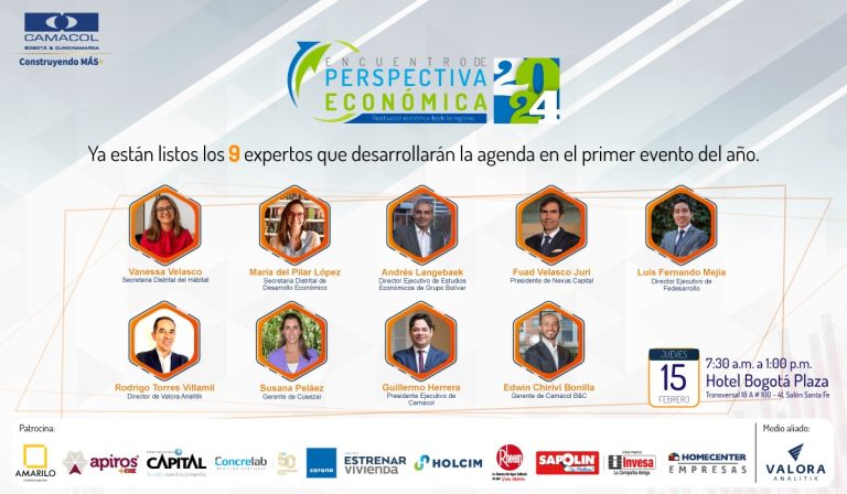 Camacol Bogotá – Cundinamarca encabezará evento sobre reactivación económica